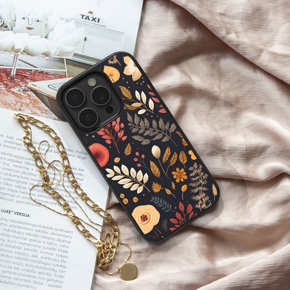 Floral Phone Case iPhone 16, 15 Pro, 14, Galaxy S25 S24FE, Pixel 8 Pro, 9 Pro